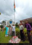 National Flag hoisting at Guwahati Planetarium on the occasion of 79th Independence Day