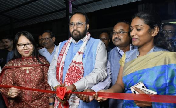 Inauguration of 3D Theatre by Hon'ble minister Shri Keshab Mahanta